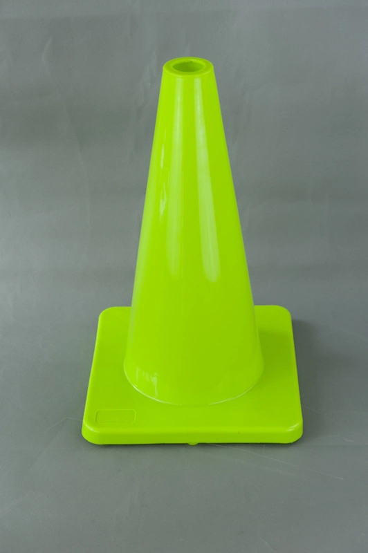 Small Soft Lime Green Color PVC Cone