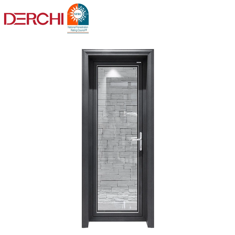 Fancy Waterproof Single Casement Door Aluminium Swing Room Door Color Can Be Customized Commercial Swing Door