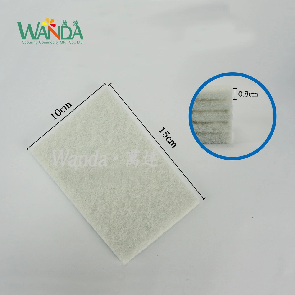 Produit de nettoyage Non-Abrasive tampons à récurer pour nettoyage du verre