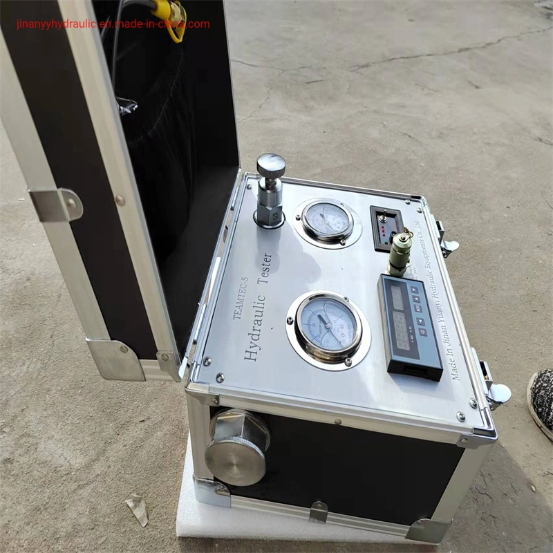 Portable Hydraulic Pump Tester, Digital Hydraulic Motor Pressure and Flow Tester