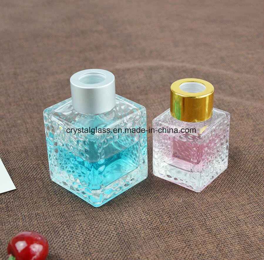 100ml 200ml Square Glass Diffuser Bottle for Aroma Fragrance