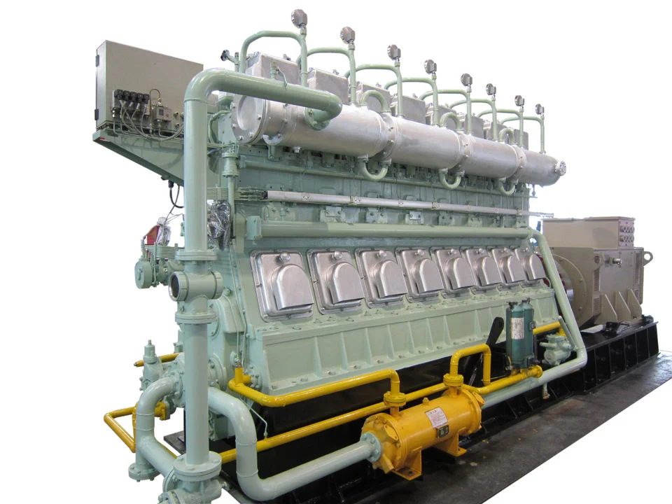 CE Authorized 300 Series 1000kw Low Rpm Producer Gas Generator Set