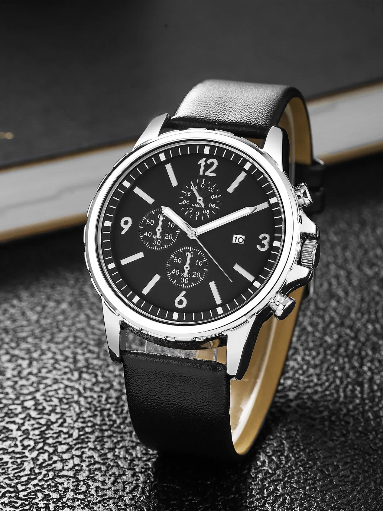 Wrist Watch OEM Customized Logo Sports Hot Sell Leather Strap Men Watch Cheap Price Waterproof Quartz Wrist Watch OEM Customized