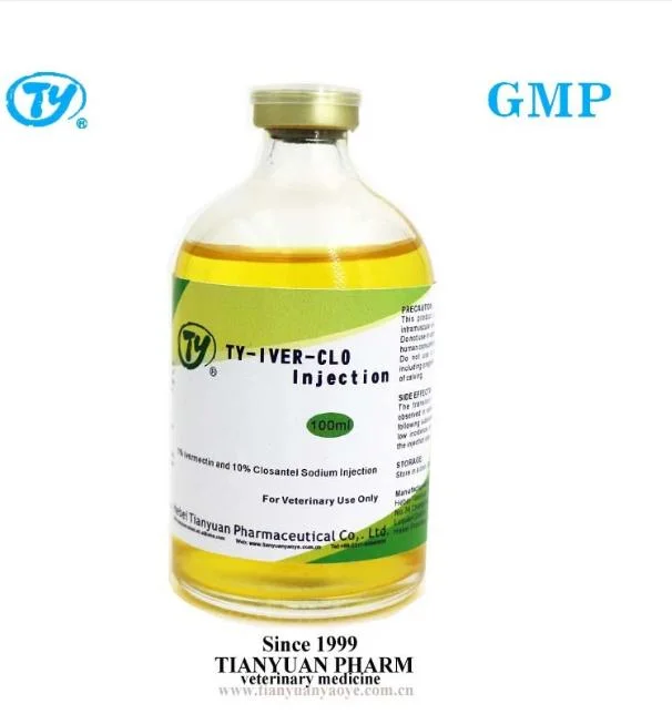 China GMP 30% 50% Metamizole Sodium Analgin Injection for Animal