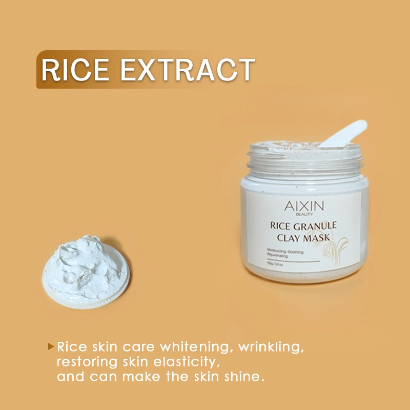 Belleza Cosméticos Cuidado de la piel Moisturizing Anti-Aging Rice Clay Mask