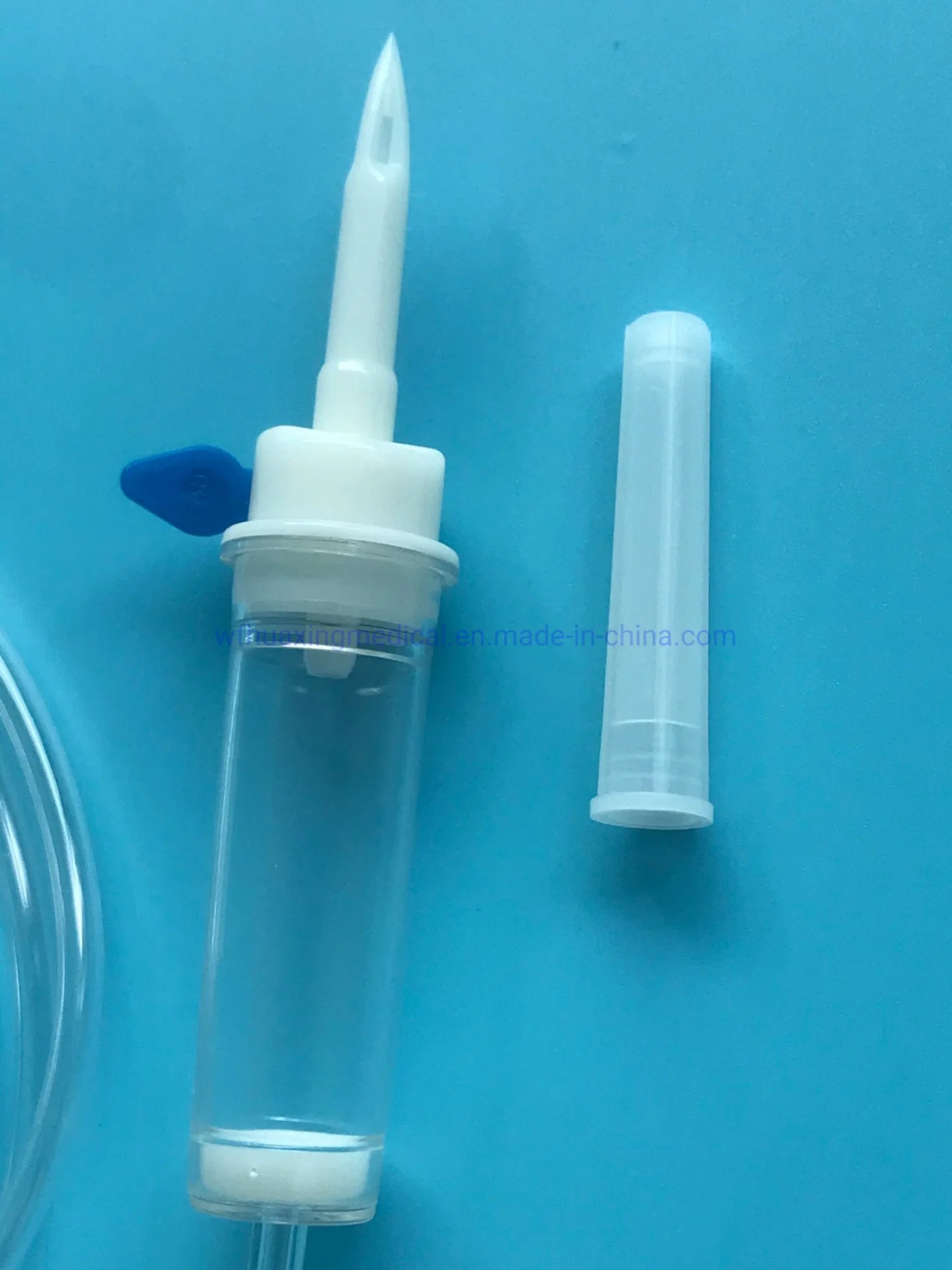 Medical Equipment Disposable Infusion Giving Set Without Needle Luer Lock