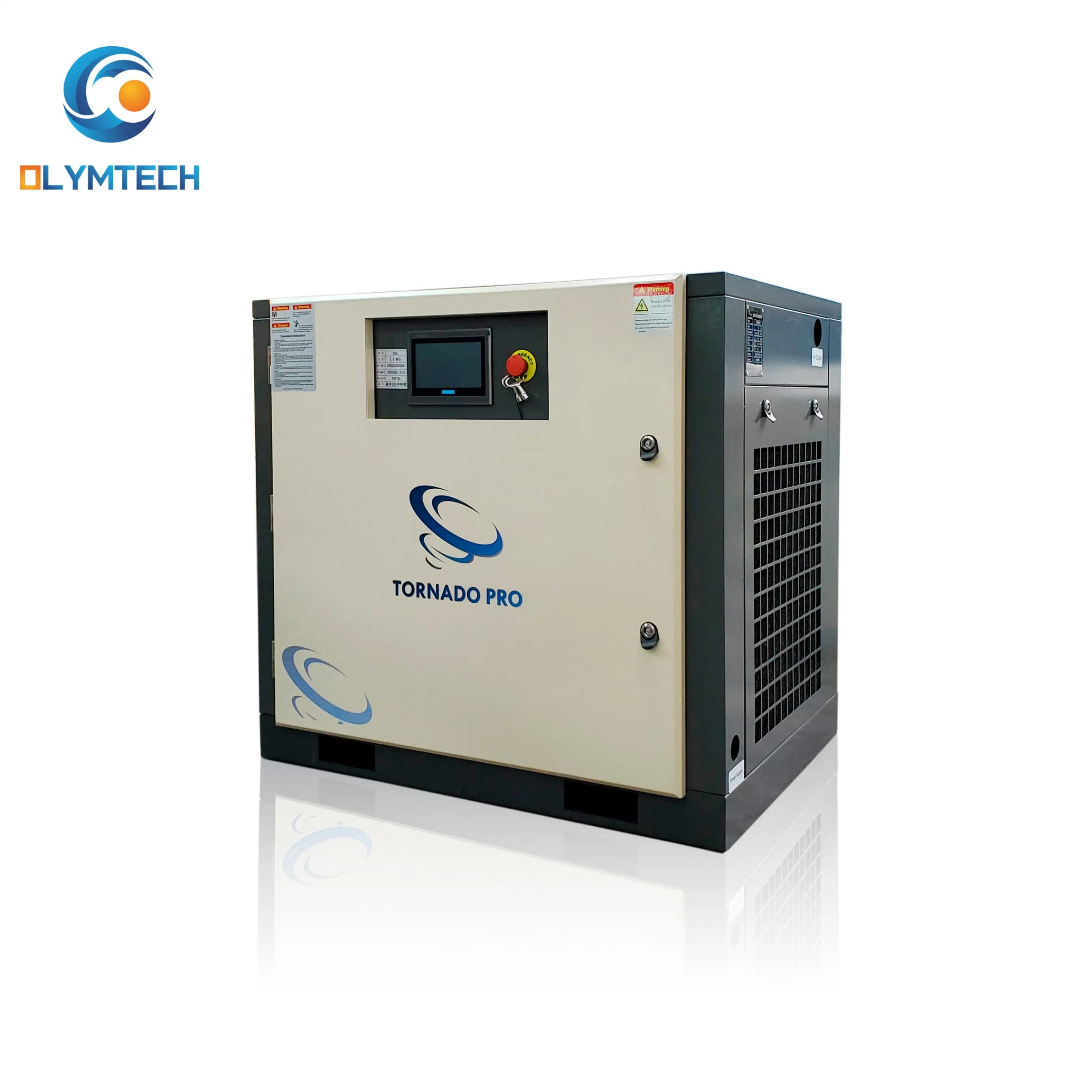 Olymtech 11kw 15HP Cheap Electric Energy Saving Rotary Screw Type Compressor Pm VSD Variable Speed Rotary Air Compressor