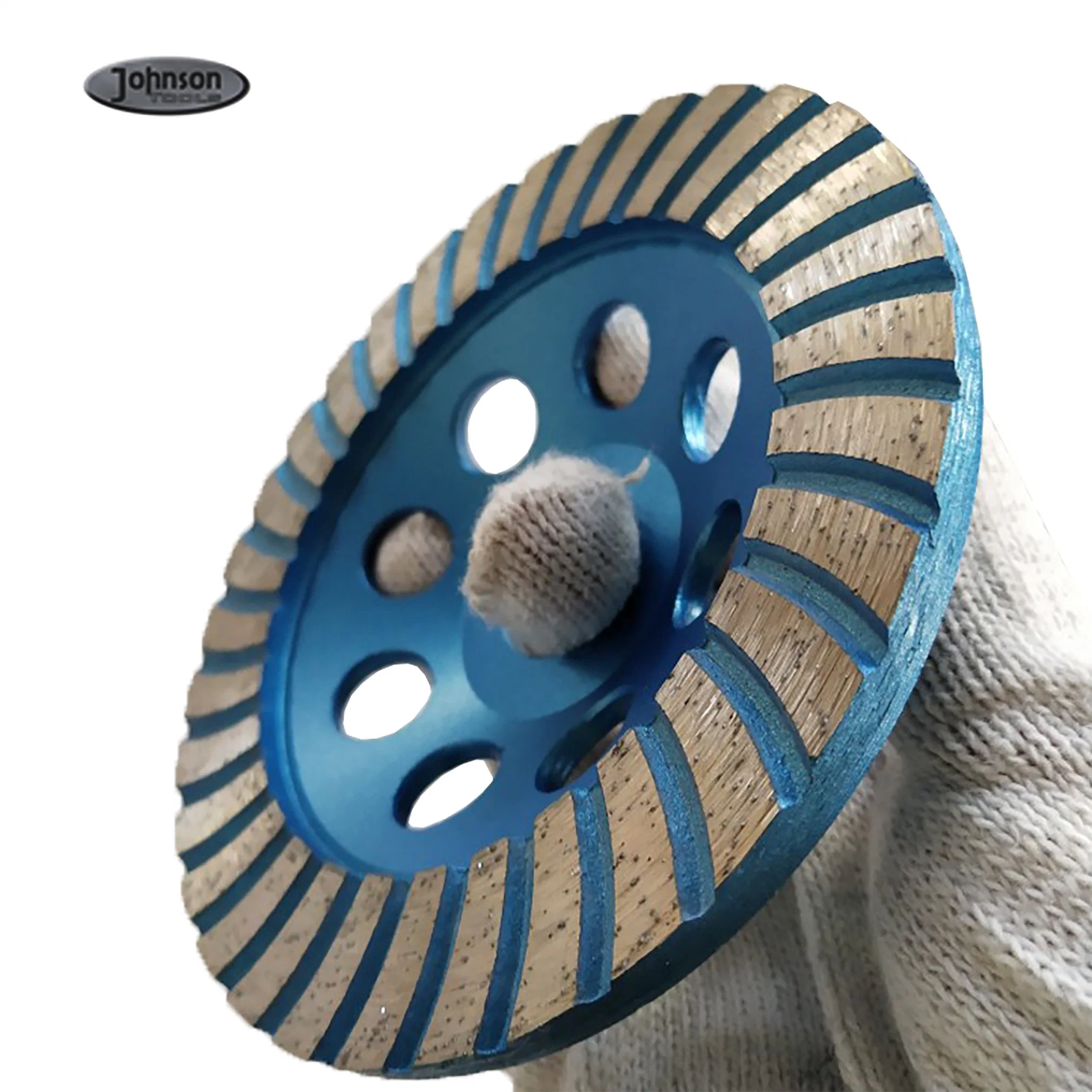 180mm Diamond Grinding Tools Segment Turbo Grinding Cup Wheel for Stone