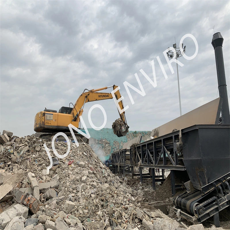 Generador de RDF profesional chino de la construcción de la línea de reciclado de residuos