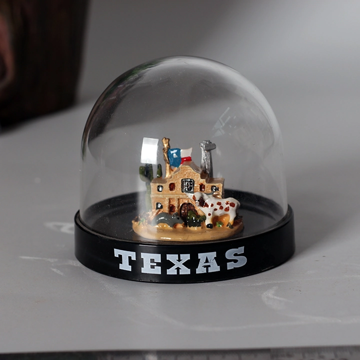 Cheap Price Mini Plastic Castle Snow Globe for Promotion Gifts