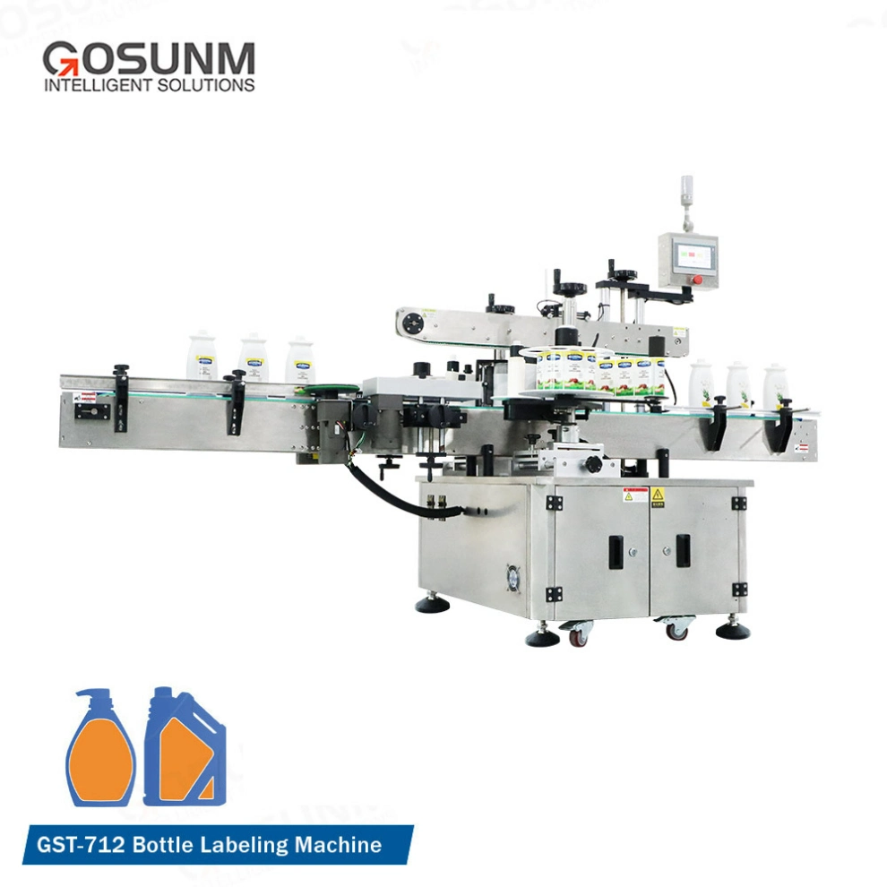 Excellent Compatibility Tamper Evident Tamper-Proof Pressure Sensitive Label Applicator Round Bottle Labeling Machine