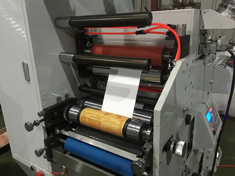 High Speed Stack Type Plastic Film Heat Shrinkable Film printing Flexo Flexographic Printing Machine with LED UV Dryer