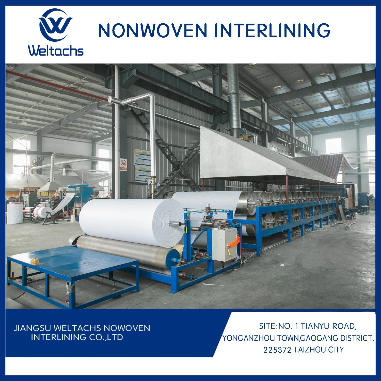 100% Polyester Nonwoven Interlining for Garments DOT Fuse Interlining