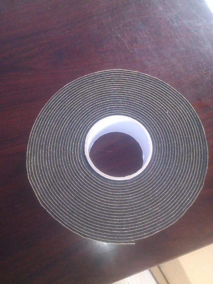 Customzied NBR Rubber Insulation Foam Tape with Adhesive