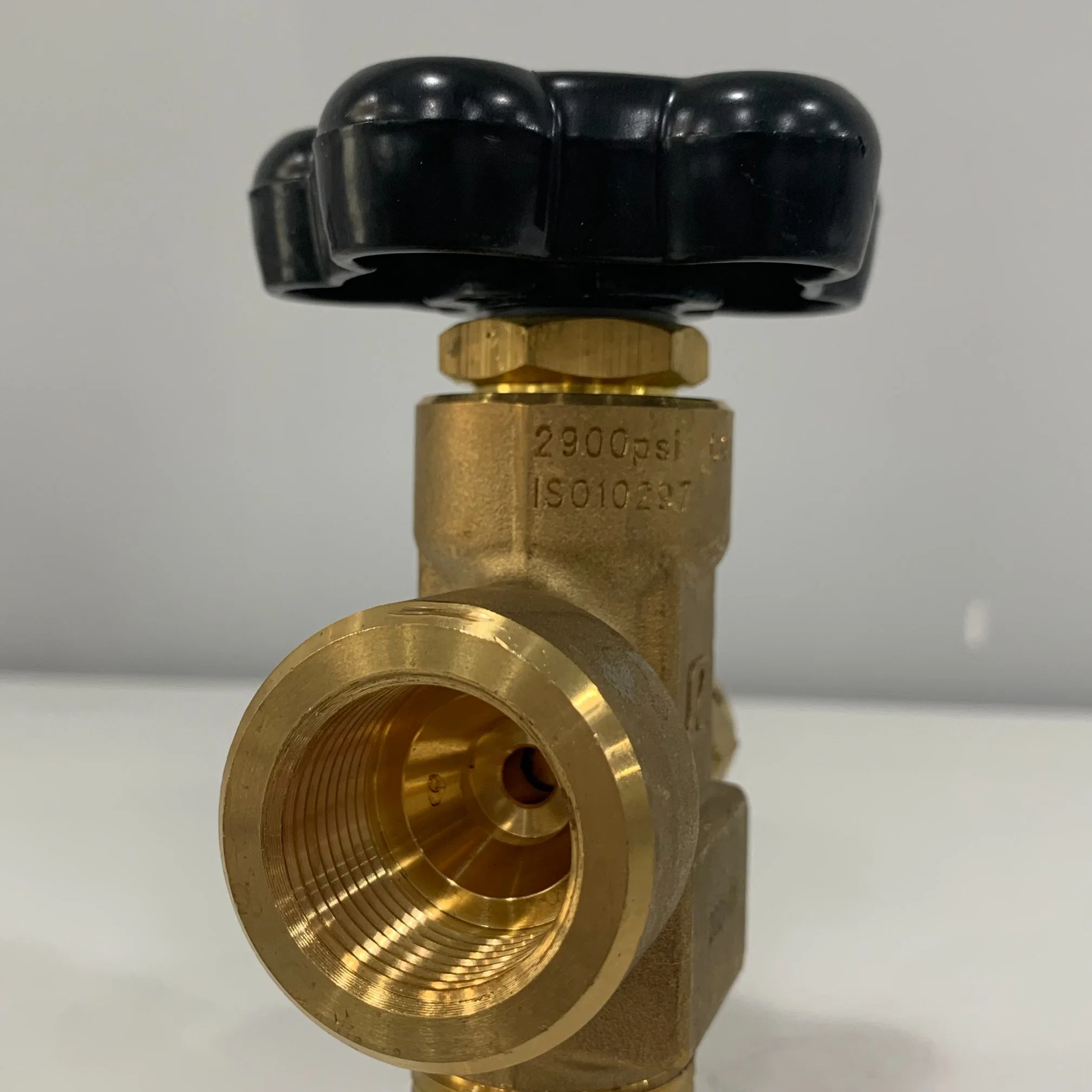 Industry Argon Gas Brass Valve Price Cga580 Gas Cylinder Valve 2900 Psi Cga580-14A Pressure Valve