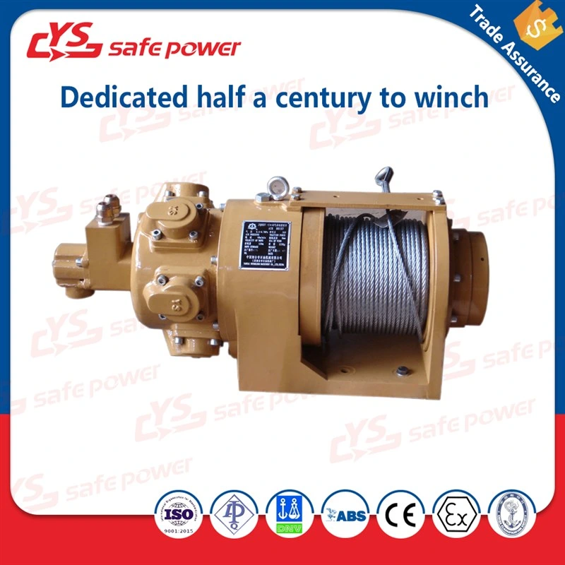 0.5ton Piston-Type Air Winch Remote Control Boat Lift Winch