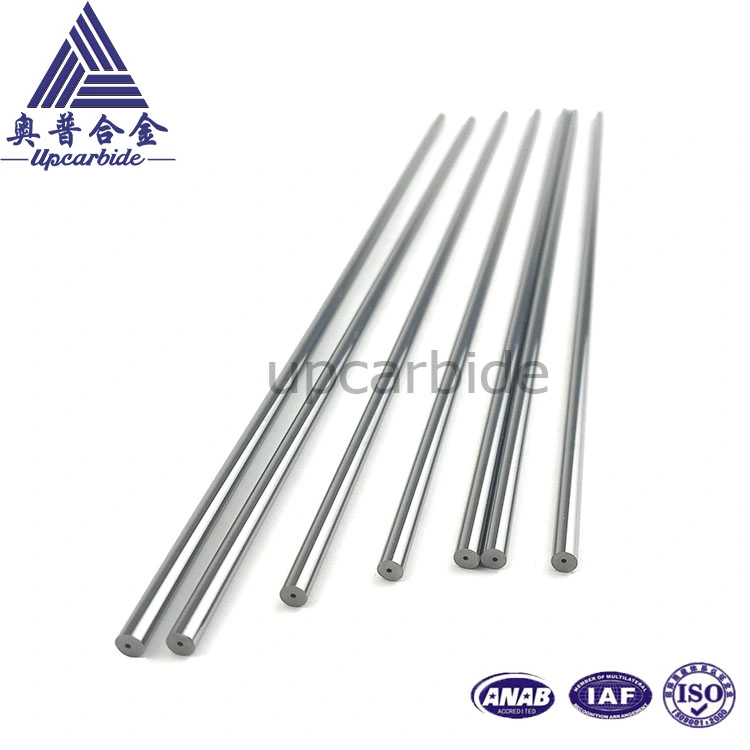 91.5hra 10% Co Od4.5*ID1.5*L330mm Polished Tungsten Carbide Hole Rod Pipe