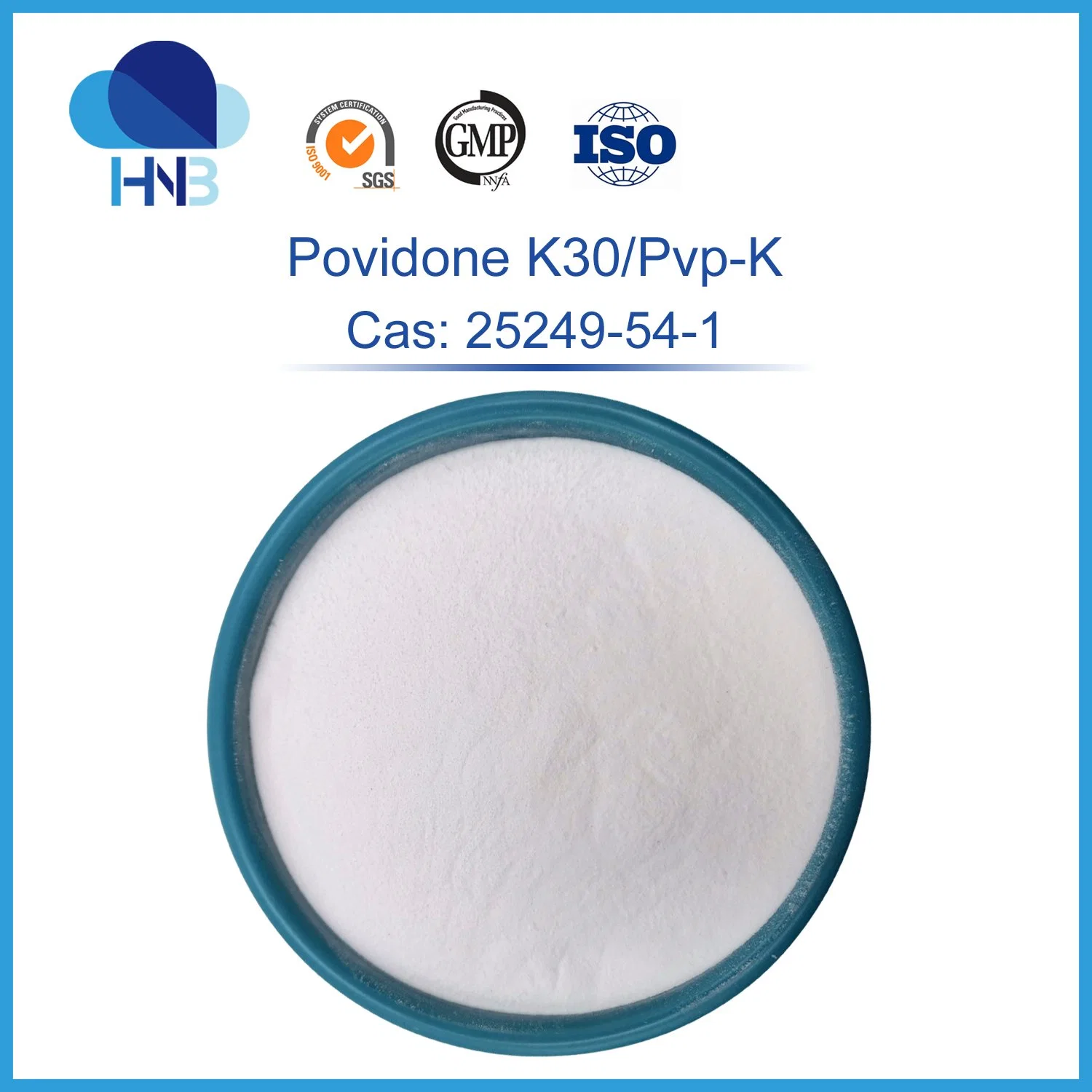 Pharmaceutical Grade CAS 9003-39-8 Povidone K30 Powder