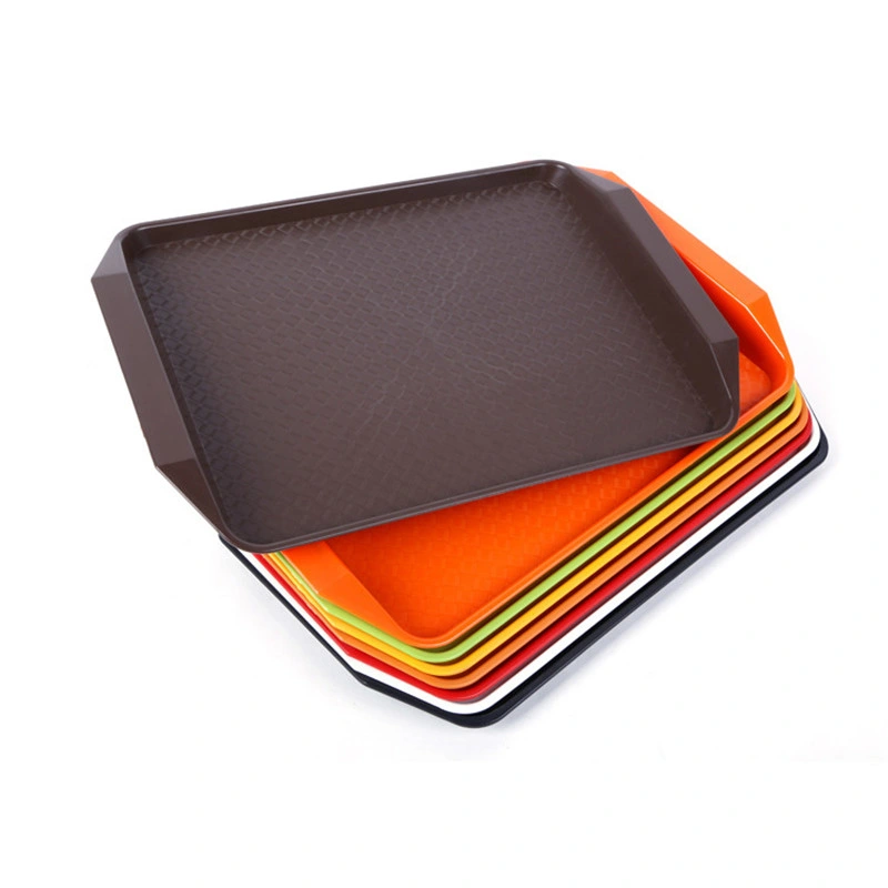 Hotel Restaurant Unbreakable Plastic Melamine Rectangular Serving Tray