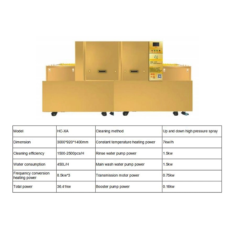 Hot Sale Commercial Stainless Steel Conveyor Dishwasher (HC-XA)