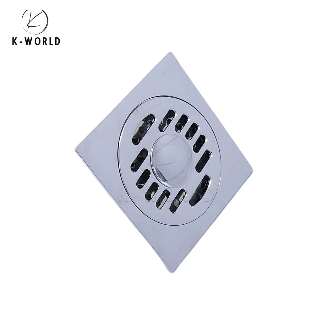 K-World Commercial Floor Drains Factory High-Quality Anti-Odor Stainless Steel Shower Floor Drain China Black Kitchen Floor Drain