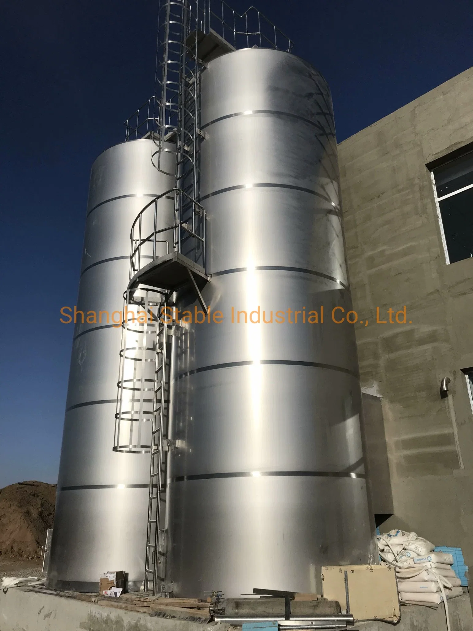 90, 000L Milk Silos