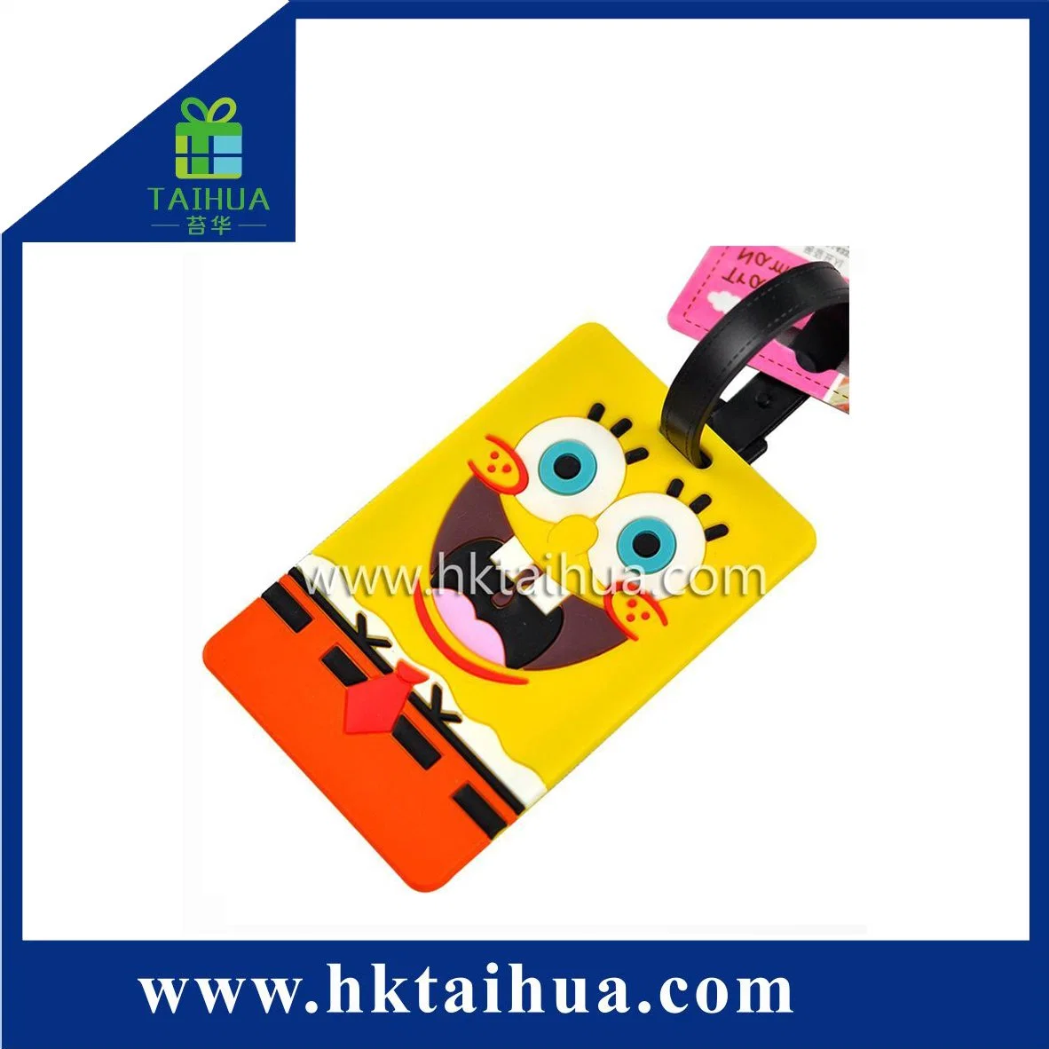 Cartoon Card Soft PVC Luggage Tag