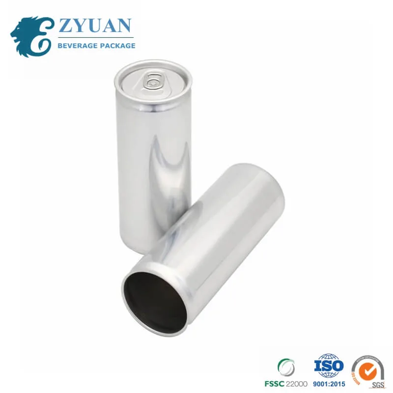 Beer Aluminum Can Soft Drink Slim 250ml Stubby 250ml Aluminum Can