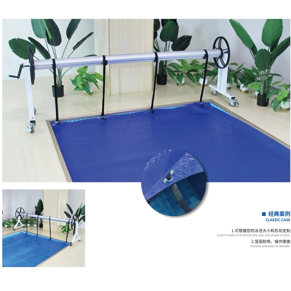 Pool Cover Blanket for in/Above Ground Swimming Pools Factory Price Polyethylene Antiuv Additive Oxidant Master Color 330g