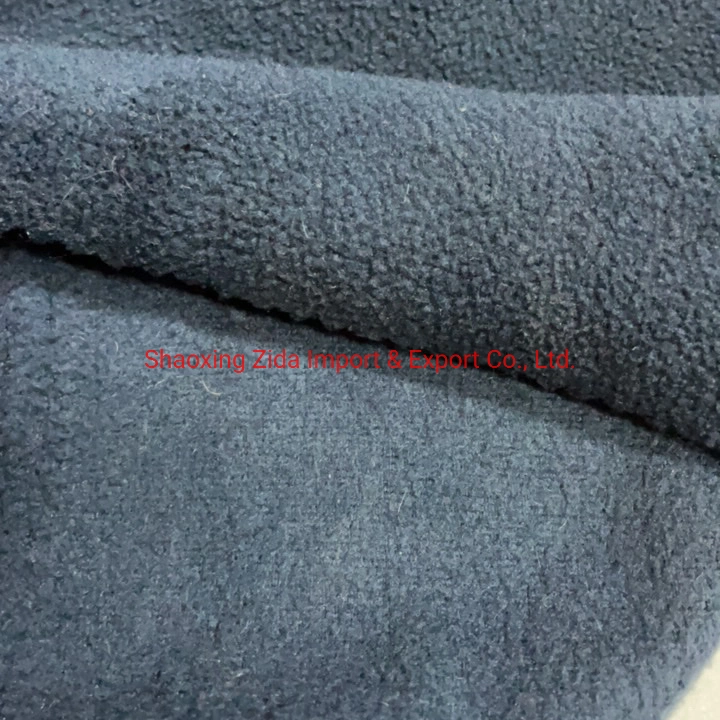 100%Polyester DTY150d/288f Two Side Brush and Single Side Anti-Pilling Polar Fleece Fabric