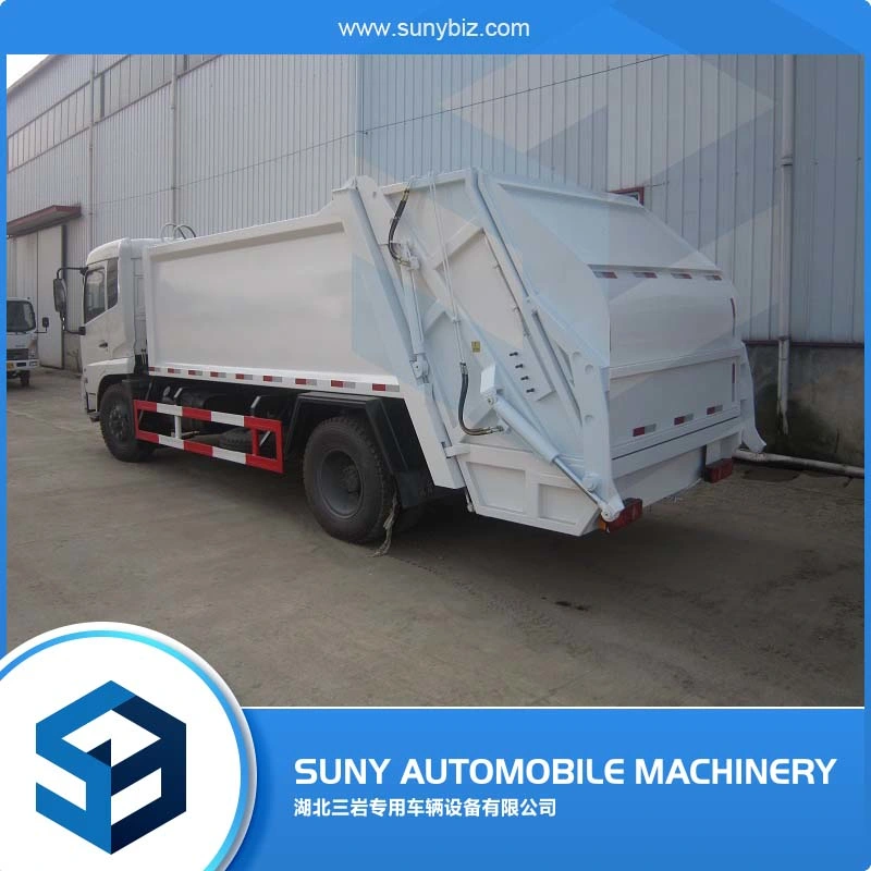 Dongfeng 4X2 14000L Compactor Garbage Truck