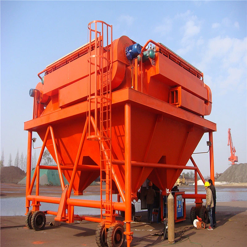 Self-Propelled Rail Mounted Dust Controlled Hopper