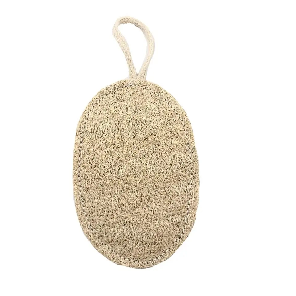 Coussin exfoliant naturel pour le corps nettoyer bain Loofah douche Looofah éponge