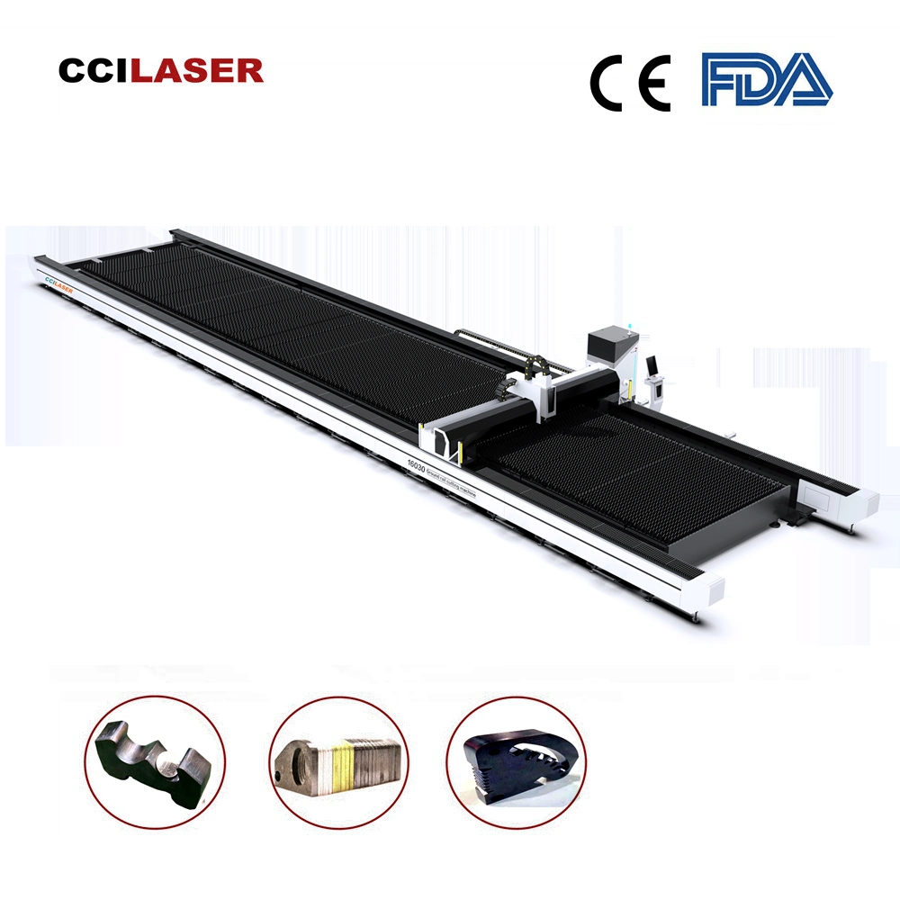 CNC Fiber Laser Cutter Raycus 1500W Steel Plates Metal Laser Cutting Machines Price