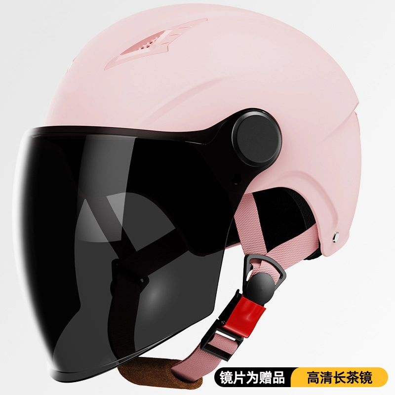 Demi face Flamp up moto casques demi face Helmet de Moto pour café Racer Chopper Scooter moto Helmet Motorradhelm