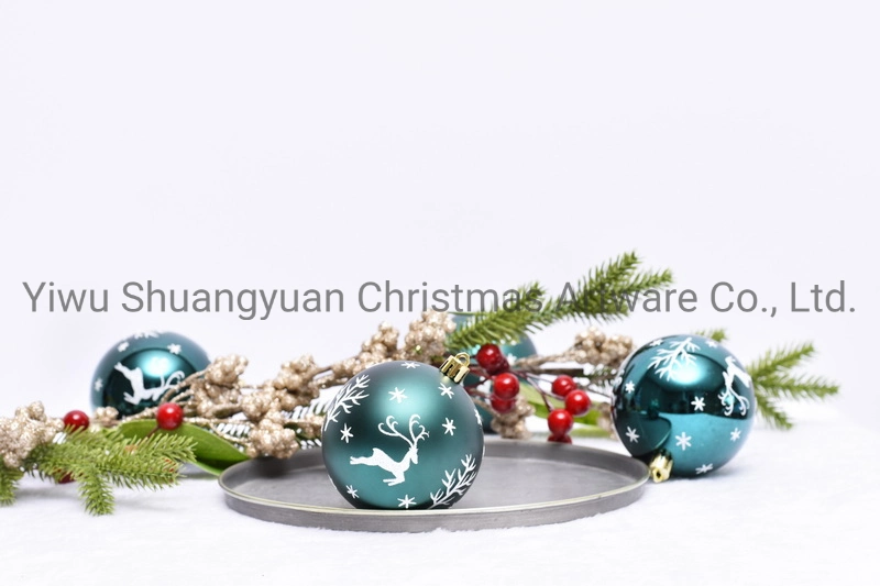 New Design Christmas Ball for Holiday Wedding Party Decoration Supplies Hook Ornament Craft Gifts