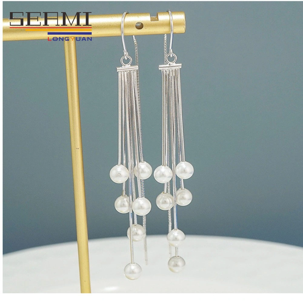 Wholesale/Supplier Fashion Silver Drop Earring for Trendy Women Daily Wear