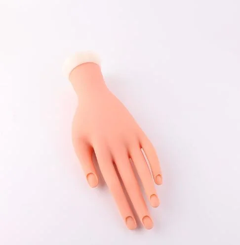 Soft Painting Nail Trainer Hand Mold Nail Art Tool