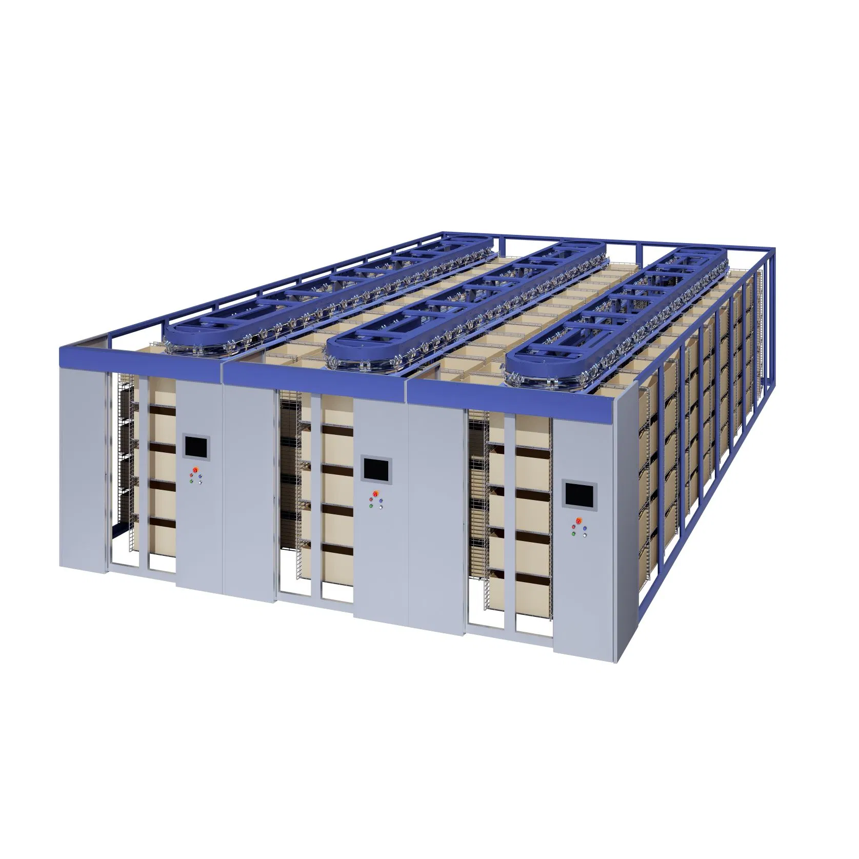 Intelligentes Storage Automation Rack Horizontales Karussell-Modul