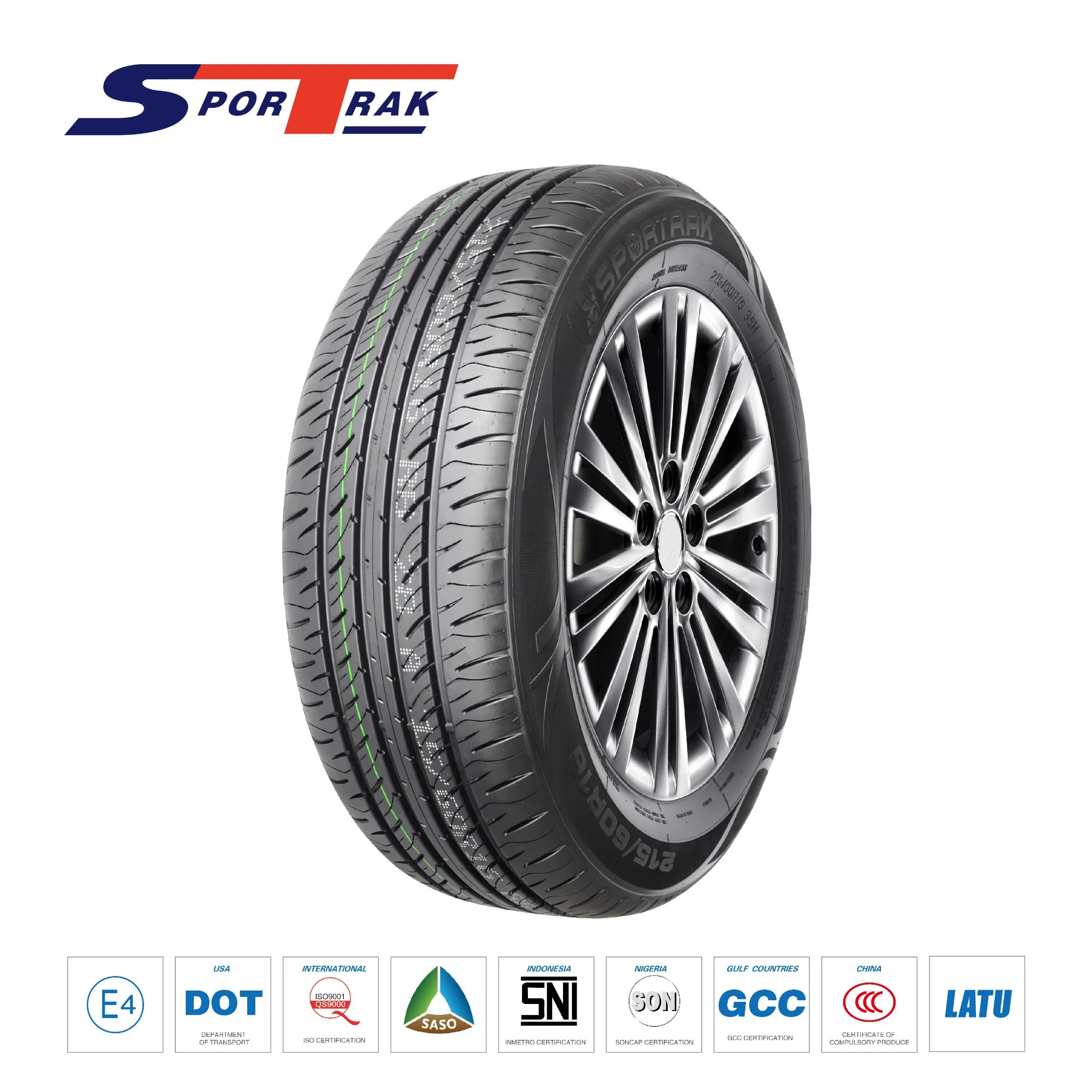 Pneus de voiture toutes saisons haute performance SporTrak 195/55r15, 85V 195/55r16, 87h/V