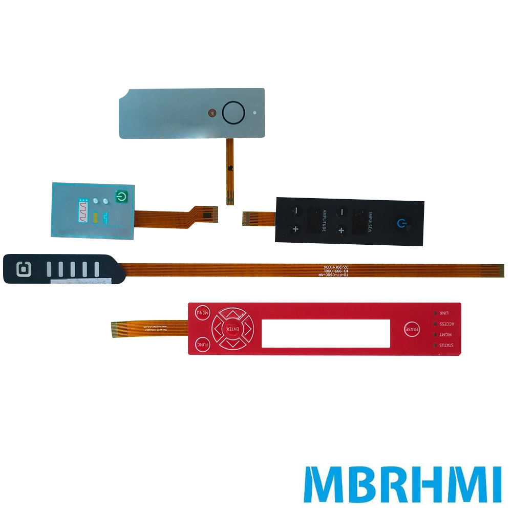 Benutzerdefinierter taktiler, wasserdichter FPC/PCB-Schaltkreis mit Membrantaster für numerische Tastatur