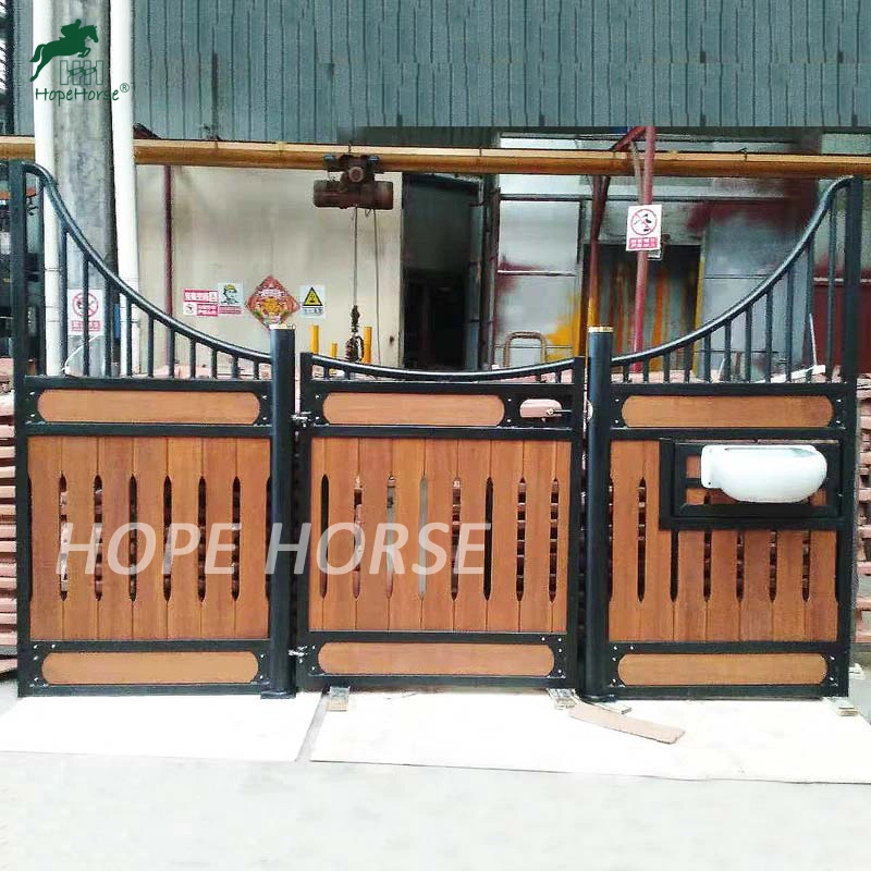 High quality/High cost performance  Wooden Panel Stables 4X2.2m Horse Stall Boxes