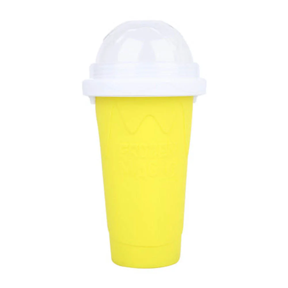 Eco-Friendly Food Grade Plastic Ice Cream Squeeze Cup with Lid