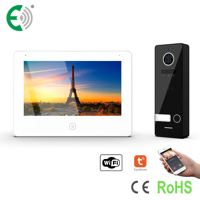 UTP/IP WiFi Écran tactile 7" Digital Home Sécurité Système d'Interphone vidéo Kit Doorphone