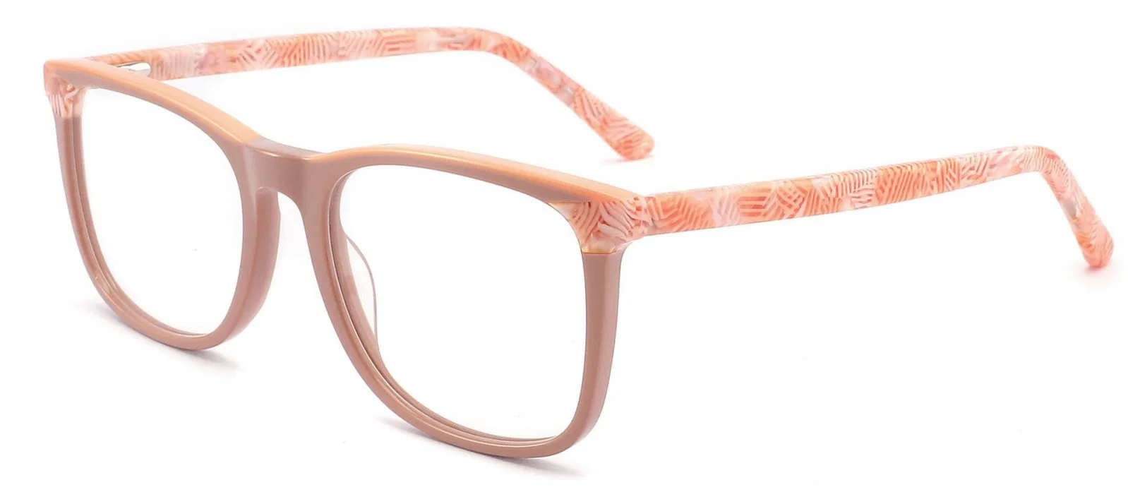 New Fashion Square Shape Combination Acetate Optical Frame