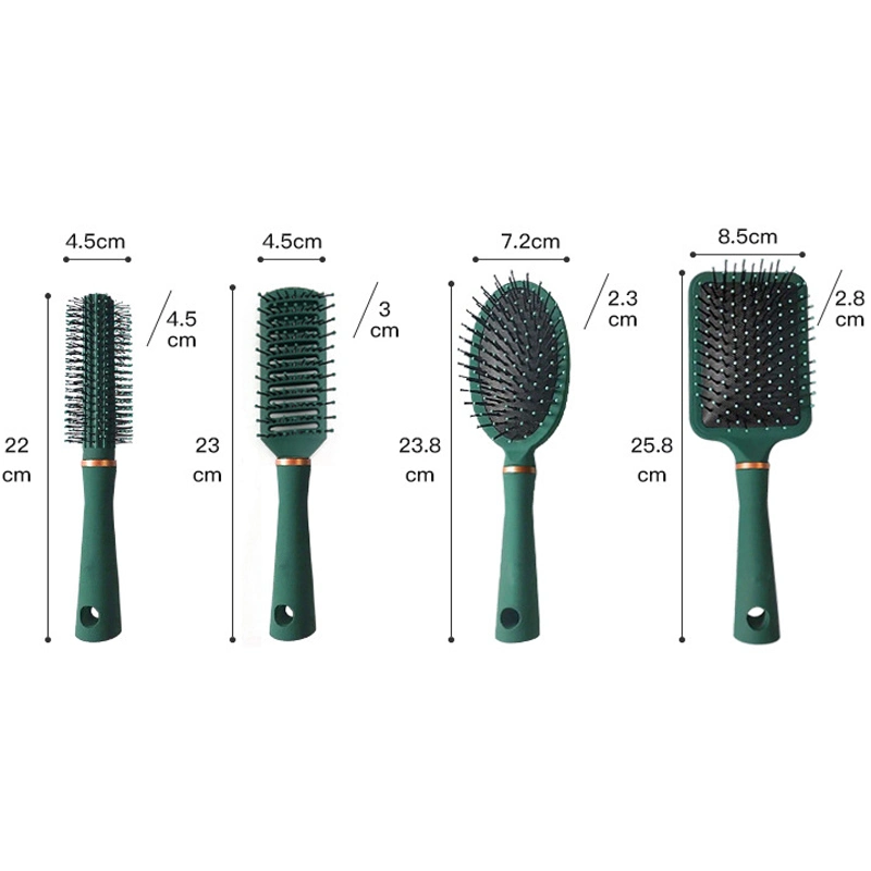 Professional Salon Hair Tools Custom Hair Brush Logo Detangling Hair Massage Paddle Brush