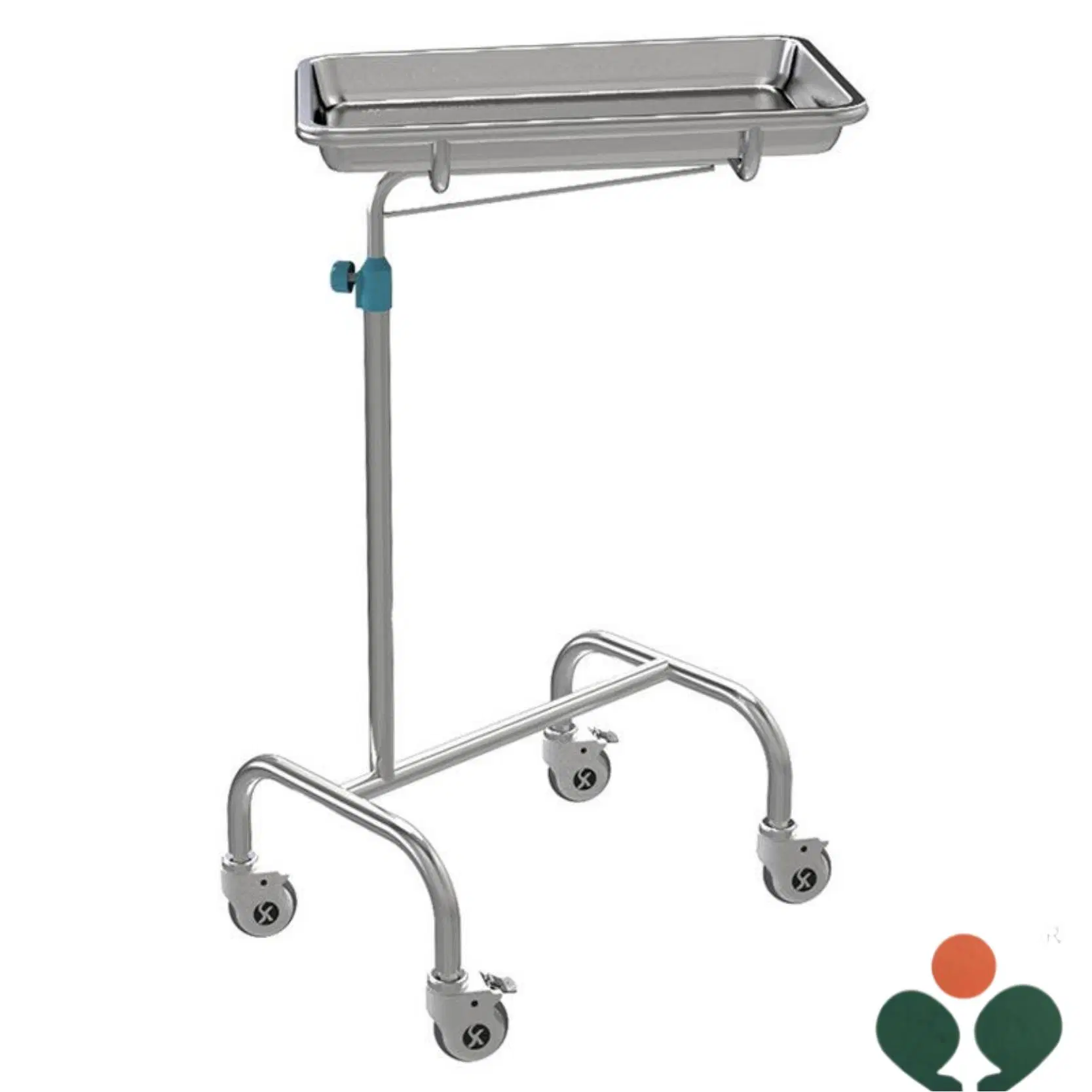 Stainless Steel Instrument Table Tray Trolley Hospital Furniture Nursing Instrument