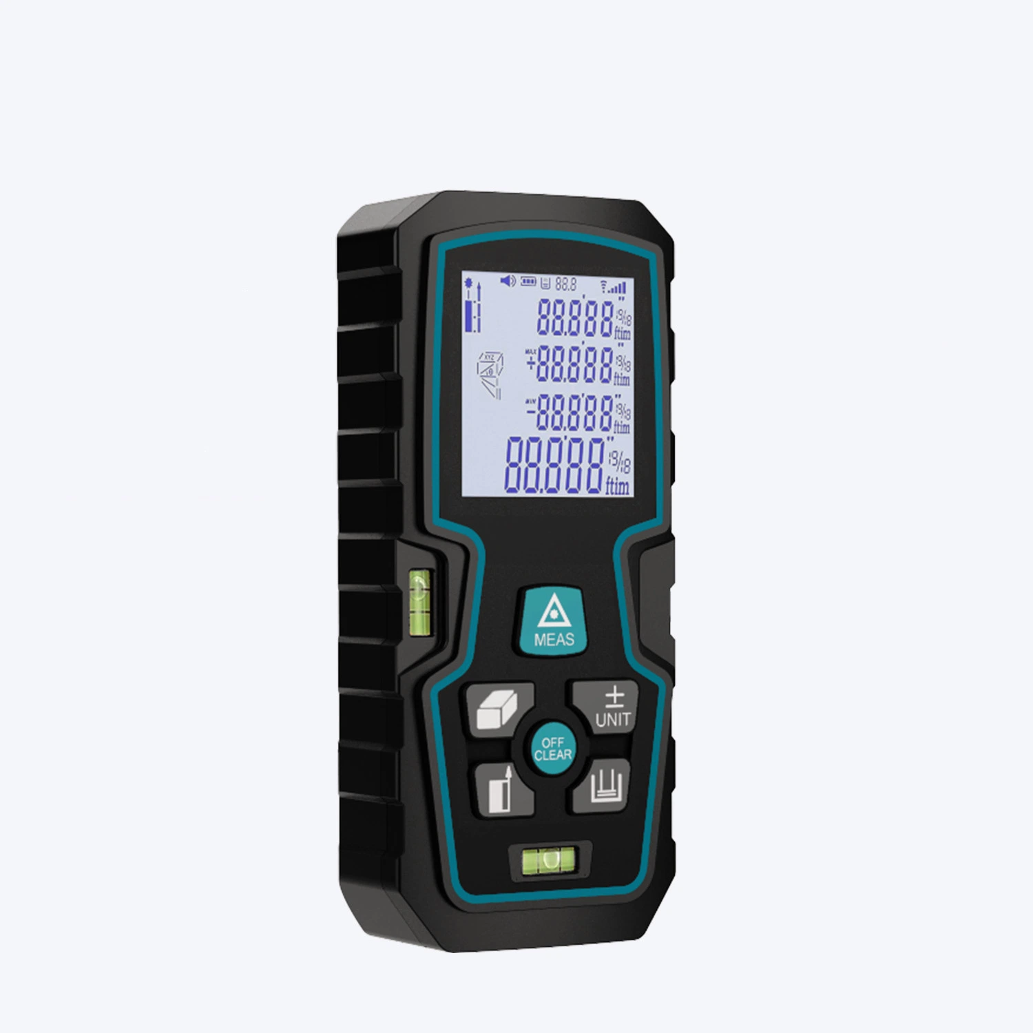 Rechargeable Laser Distance Meter Polymer Battery Laser Measure with High Accuracy Multi-Measurement Modes