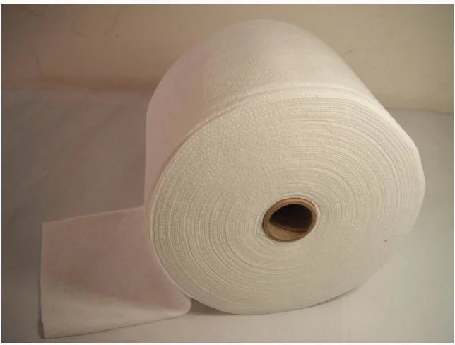 Good Service Face Mask Eco-Friendly Roll Packing Non-Woven Wipe Spunlace Cleaning Material