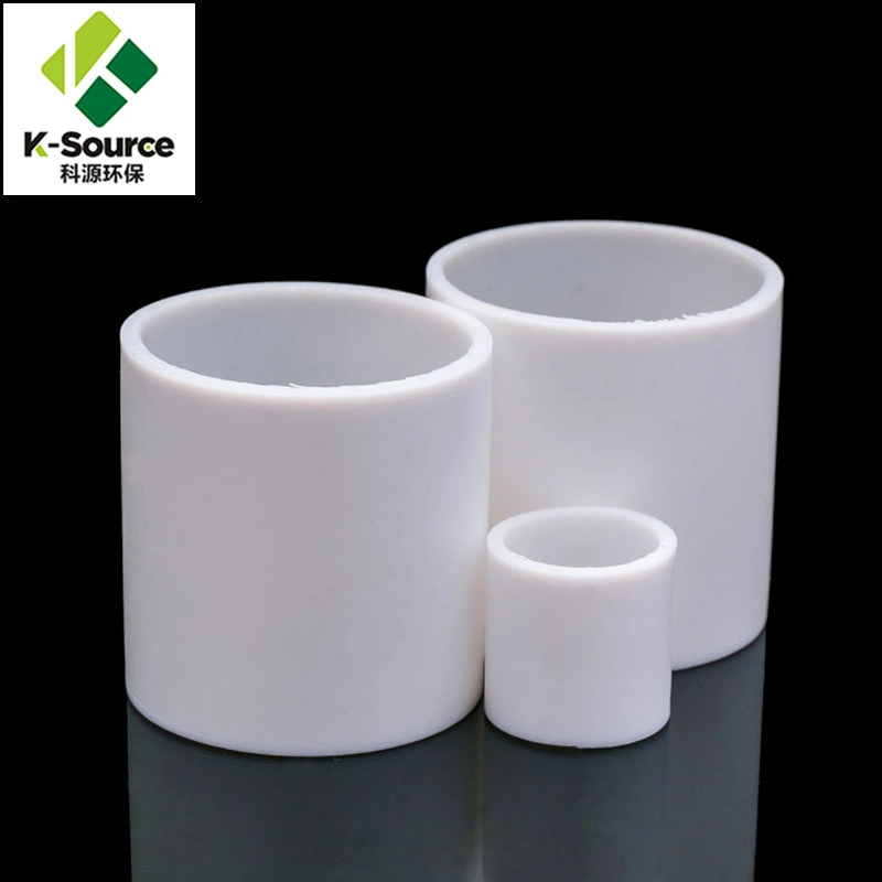 PP PVDF Rpp PE PTFE Raschig Ring for Sulfuric Acid Column Packing